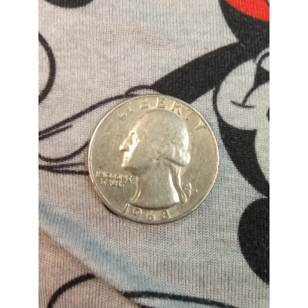 1968 D Washington Quarter